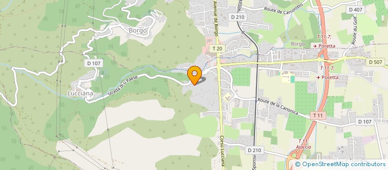 localisation de l'entreprise HOPE INVESTISSEMENT  LUCCIANA