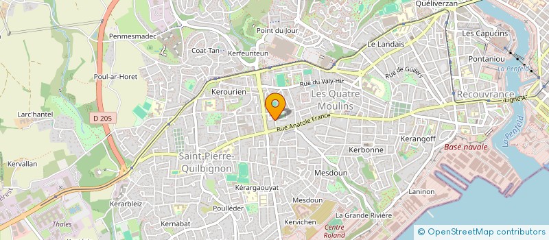 localisation de l'entreprise HOPE 'N MIND à BREST