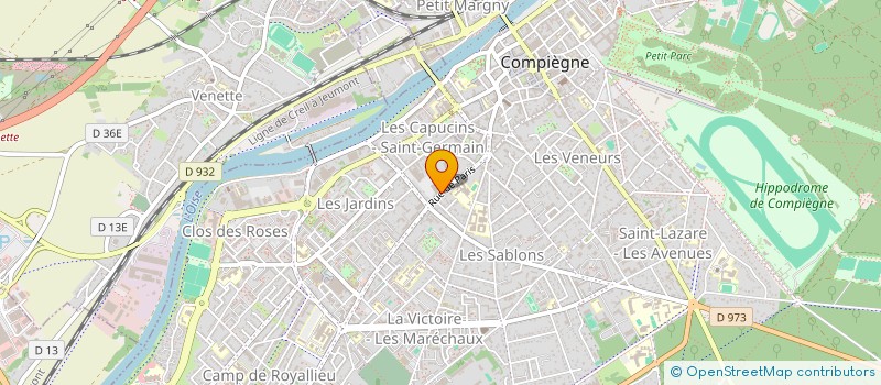 localisation de l'entreprise HOPE'S  COMPIEGNE