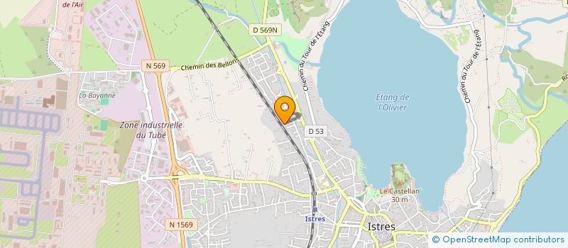 localisation de l'entreprise HOPE SHOWING  ISTRES