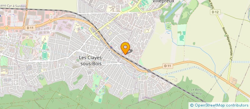 localisation de l'entreprise HOPEA  VILLEPREUX