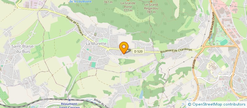 localisation de l'entreprise HOPEDE SAS  LA MURETTE