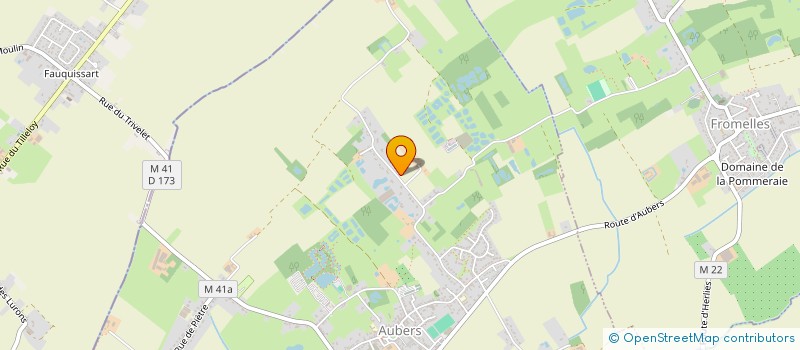 localisation de l'entreprise HOPENESS à AUBERS