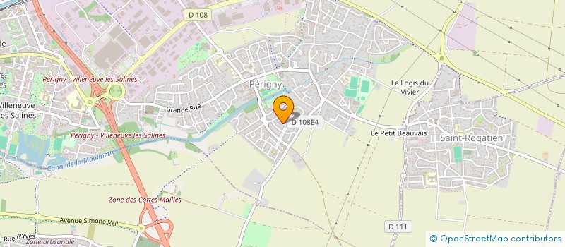 localisation de l'entreprise HOPEROGA  PERIGNY