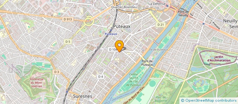 localisation de l'entreprise HOPES  PUTEAUX