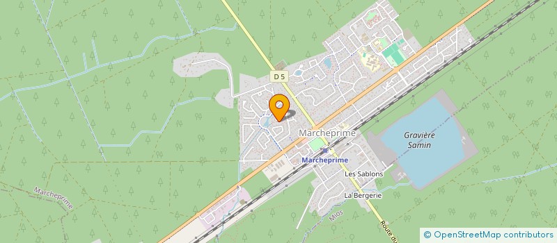 localisation de l'entreprise HOPI  MARCHEPRIME