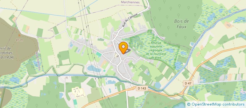 localisation de l'entreprise HOPI  VRED