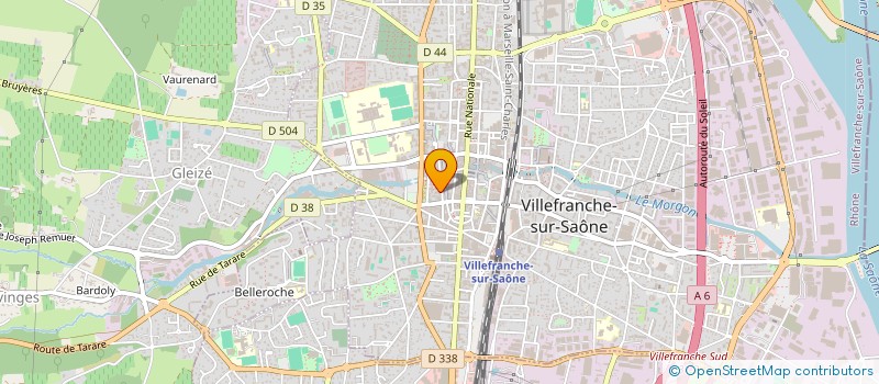 localisation de l'entreprise HOPI  LYON