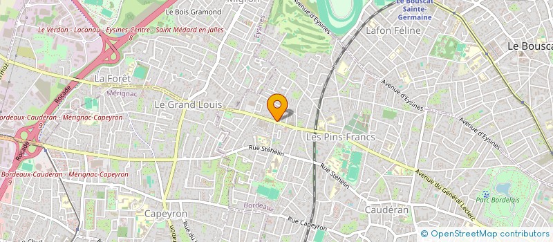 localisation de l'entreprise HOPIES ONE  BORDEAUX