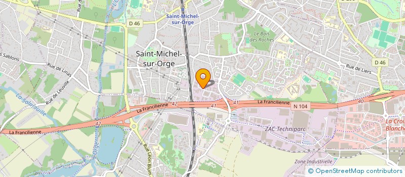 localisation de l'entreprise HOPIK à SAINT-MICHEL-SUR-ORGE