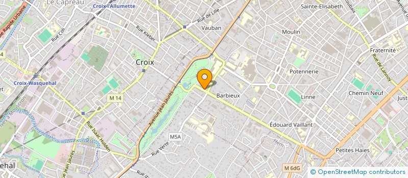 localisation de l'entreprise HOPISMILE  ROUBAIX