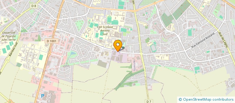 localisation de l'entreprise HOPITAL LES JOCKEYS  AMIENS