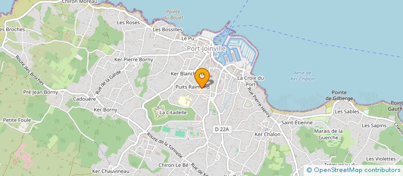 localisation de l'entreprise HOPITAL LOCAL DE L ILE D YEU  L'ILE-D'YEU