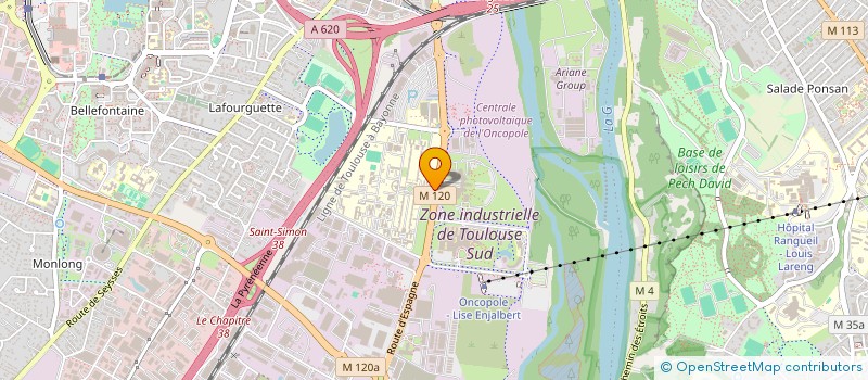 localisation de l'entreprise HOPITAL MARCHANT à TOULOUSE