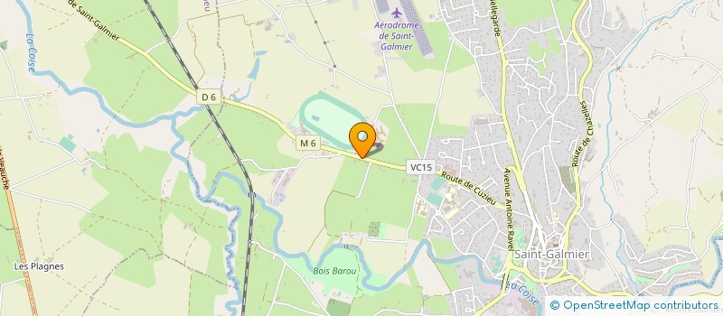 localisation de l'entreprise HOPITAL MAURICE ANDRE à SAINT-GALMIER