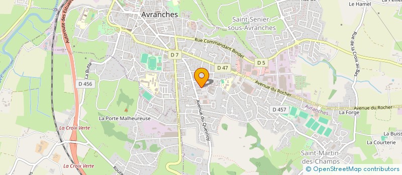 localisation de l'entreprise HOPITAL PRIVE DE LA BAIE à AVRANCHES
