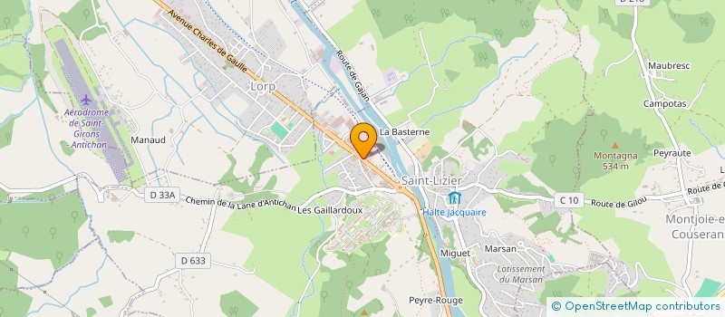 localisation de l'entreprise HOPITAL PSYCHOTHERAPIQUE ROZES à SAINT-LIZIER