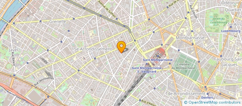 localisation de l'entreprise HOPITAL SAINT JACQUES à PARIS