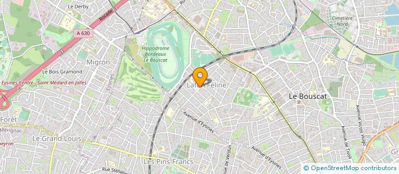 localisation de l'entreprise HOPITAL SUBURBAIN DU BOUSCAT à LE BOUSCAT