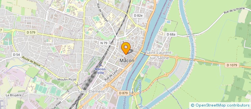 localisation de l'entreprise HOPITALMATRIX à MACON