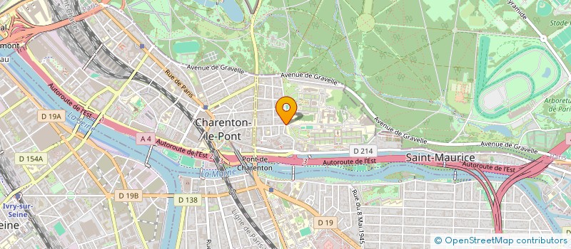 localisation de l'entreprise HOPITAUX PARIS EST VAL-DE-MARNE à SAINT-MAURICE