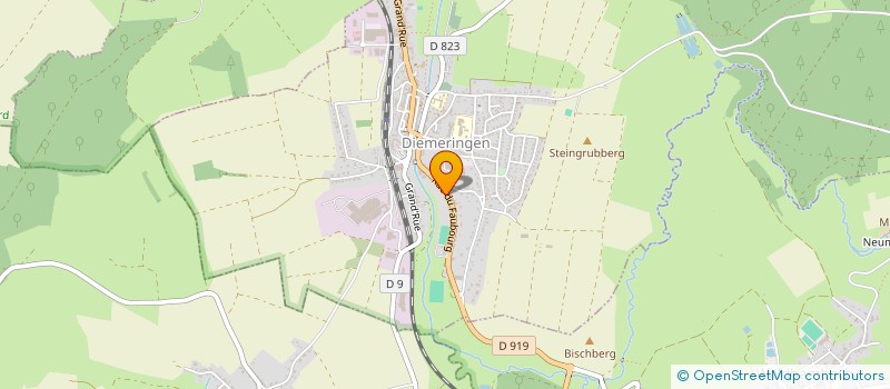 localisation de l'entreprise HOPL'ALSASS  DIEMERINGEN