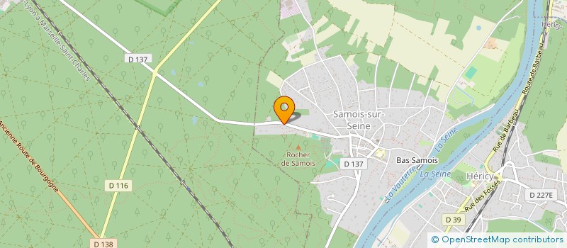 localisation de l'entreprise HOPLA  SAMOIS-SUR-SEINE