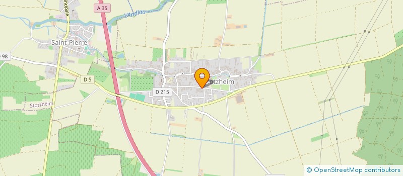 localisation de l'entreprise HOPLA'CAMP  STOTZHEIM