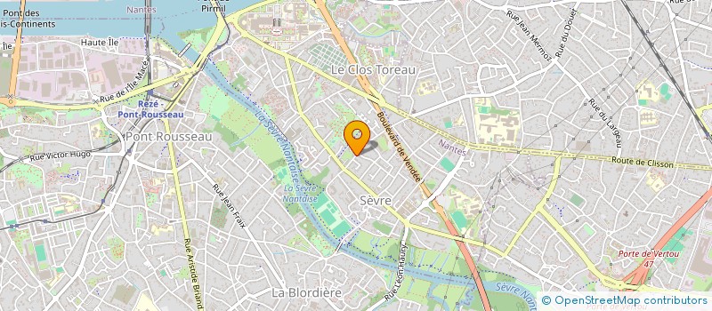 localisation de l'entreprise HOPLITE à NANTES