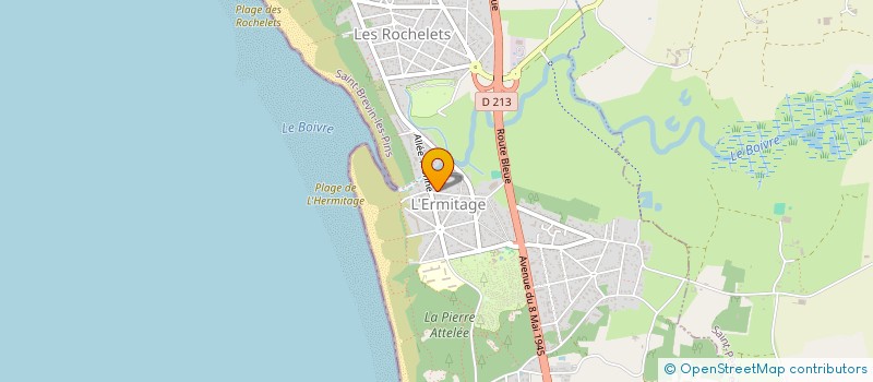 localisation de l'entreprise HOPMAN ACOUSTIC à SAINT-BREVIN-LES-PINS