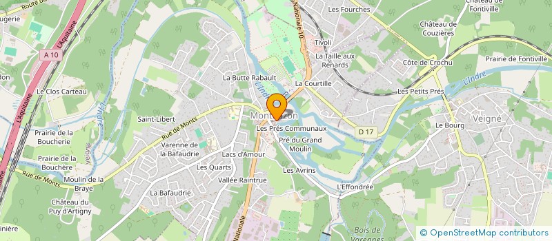 localisation de l'entreprise HOPOPOP  MONTBAZON