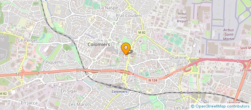 localisation de l'entreprise HOPPEN à COLOMIERS