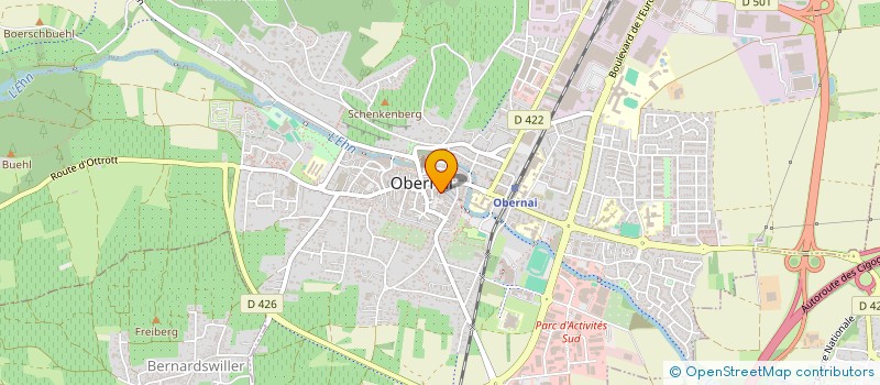 localisation de l'entreprise HOPPLA MOBILE SERVICES  OBERNAI