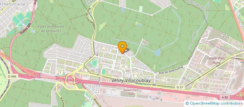 localisation de l'entreprise HOPPUS à VELIZY-VILLACOUBLAY