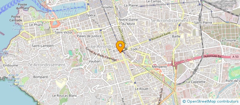 localisation de l'entreprise HOPPY  MARSEILLE