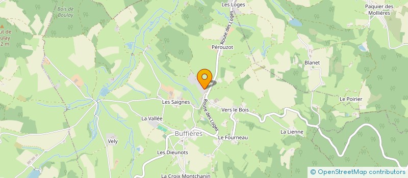 localisation de l'entreprise HOPSTORE  BUFFIERES