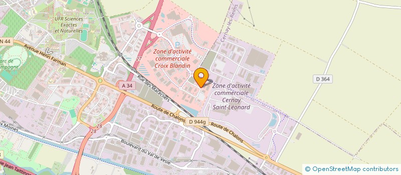 localisation de l'entreprise HOPTEAM PAYS DE LOIRE à REIMS