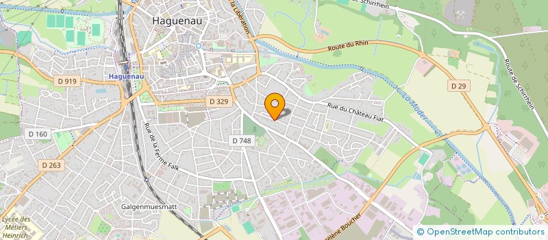 localisation de l'entreprise HOPTIMIZ à HAGUENAU
