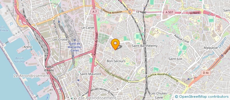 localisation de l'entreprise HOPYESS à MARSEILLE