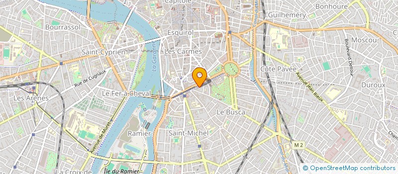 localisation de l'entreprise HOR  TOULOUSE