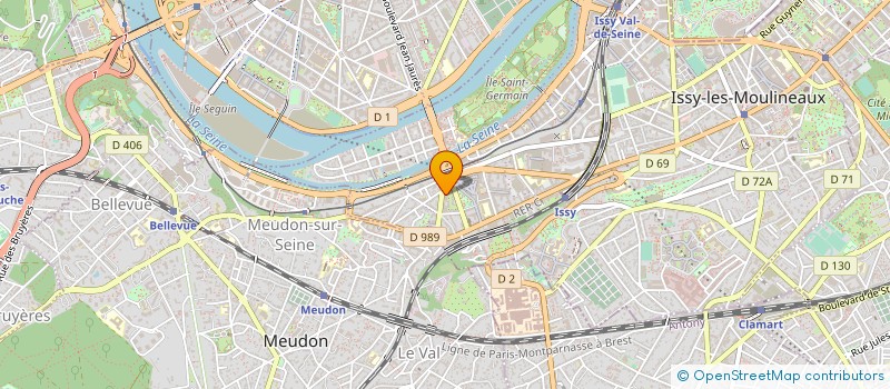 localisation de l'entreprise HOR FITNESS à ISSY-LES-MOULINEAUX