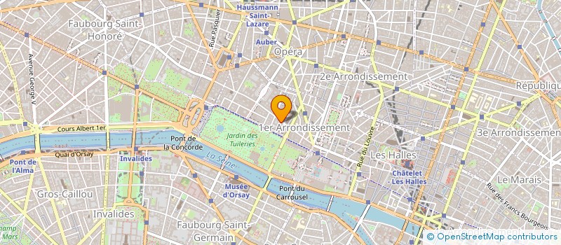 localisation de l'entreprise HORA  PARIS