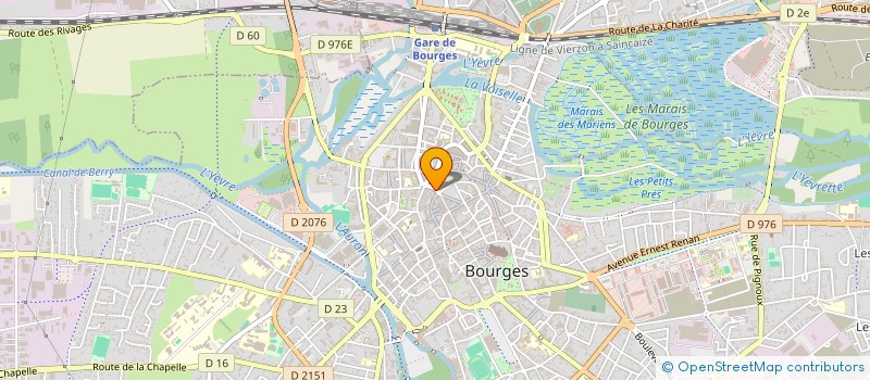 localisation de l'entreprise HORA INSTITUT  BOURGES