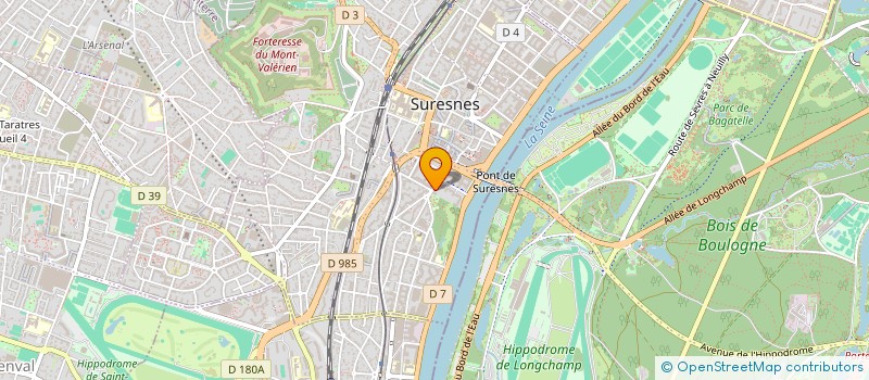localisation de l'entreprise HORACE à SURESNES
