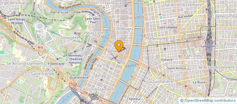 localisation de l'entreprise HORAE  LYON