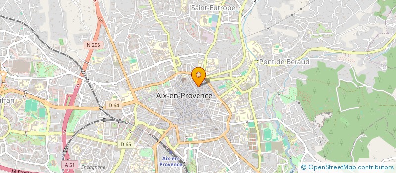 localisation de l'entreprise HORAE à AIX-EN-PROVENCE