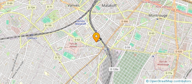 localisation de l'entreprise HORAN RENCONTRE POUR LA CITOYENNETE  MALAKOFF