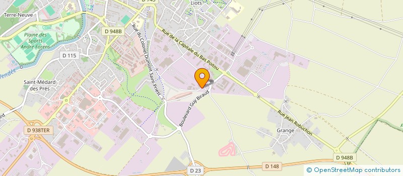 localisation de l'entreprise HORANET SERVICES & DIFFUSION à FONTENAY-LE-COMTE