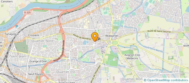 localisation de l'entreprise HORAO  AVIGNON