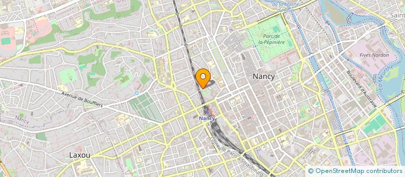 localisation de l'entreprise HORAVEST  NANCY